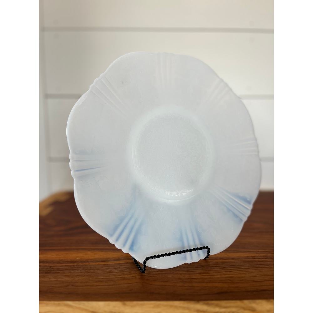 Vintage Macbeth Evans Depression Glass Side or Lunch Plate